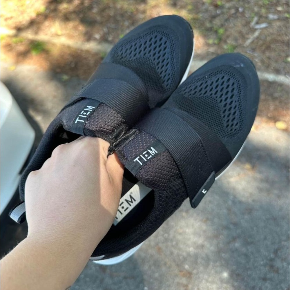 Tiem Slipstream Black Cycling Shoes